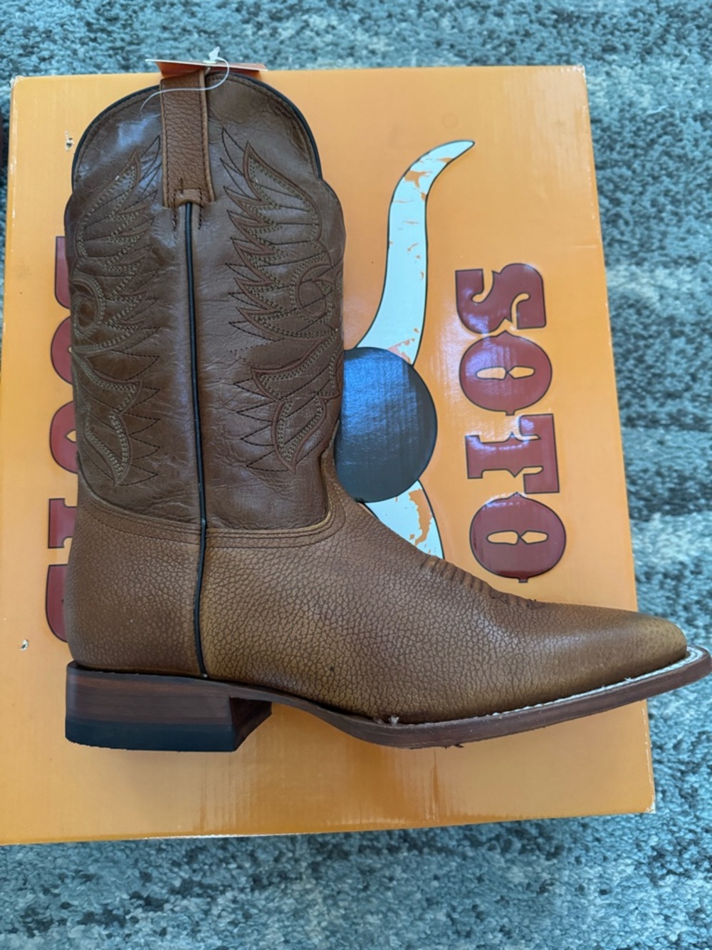 Soto Men’s Western Boots Size 8